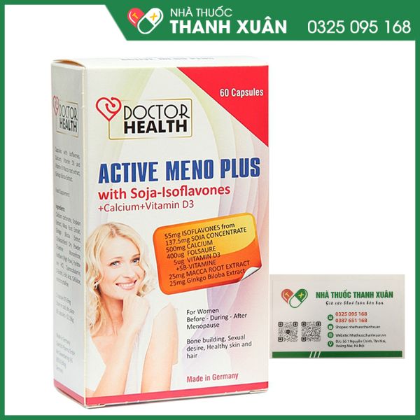 Active Meno Plus hỗ trợ cân bằng nội tiết tố nữ